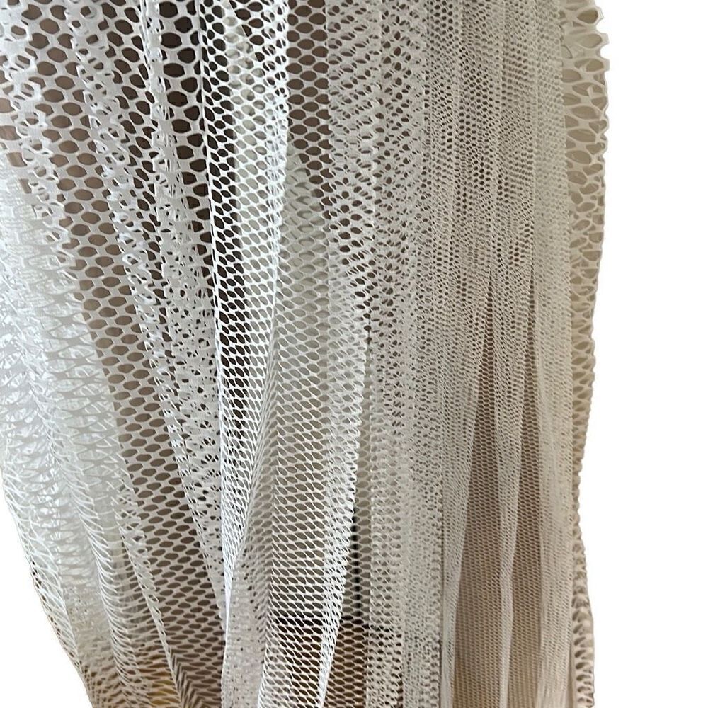 NWT Wolford Fading Net Skirt White L - Picture 10 of 16